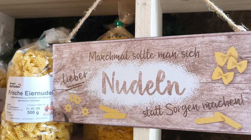 Sauers Hofladen Nudlen