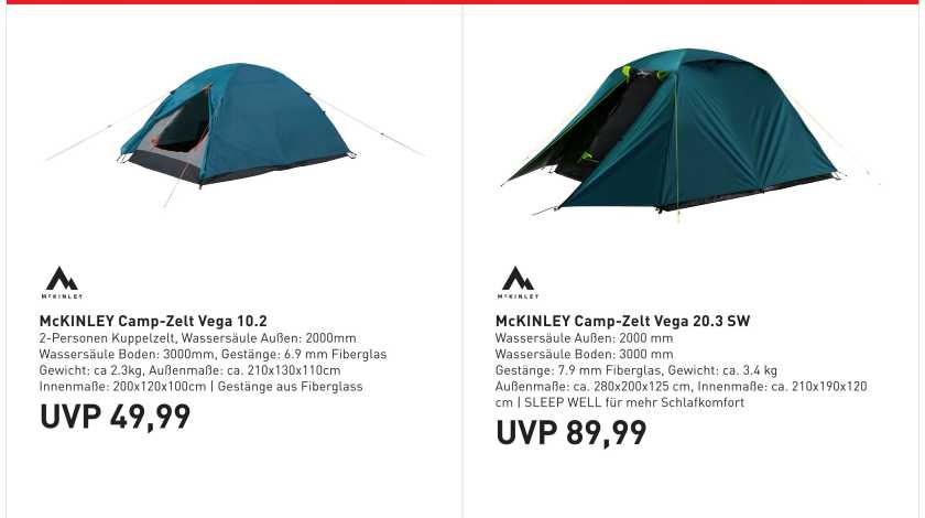 Camping-Zelte