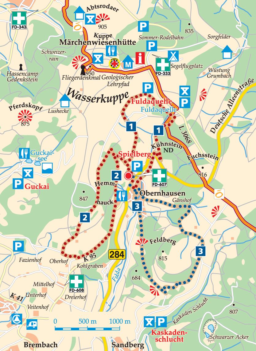 Rhön-Rundweg 1 Spielberg - rhönführer.de