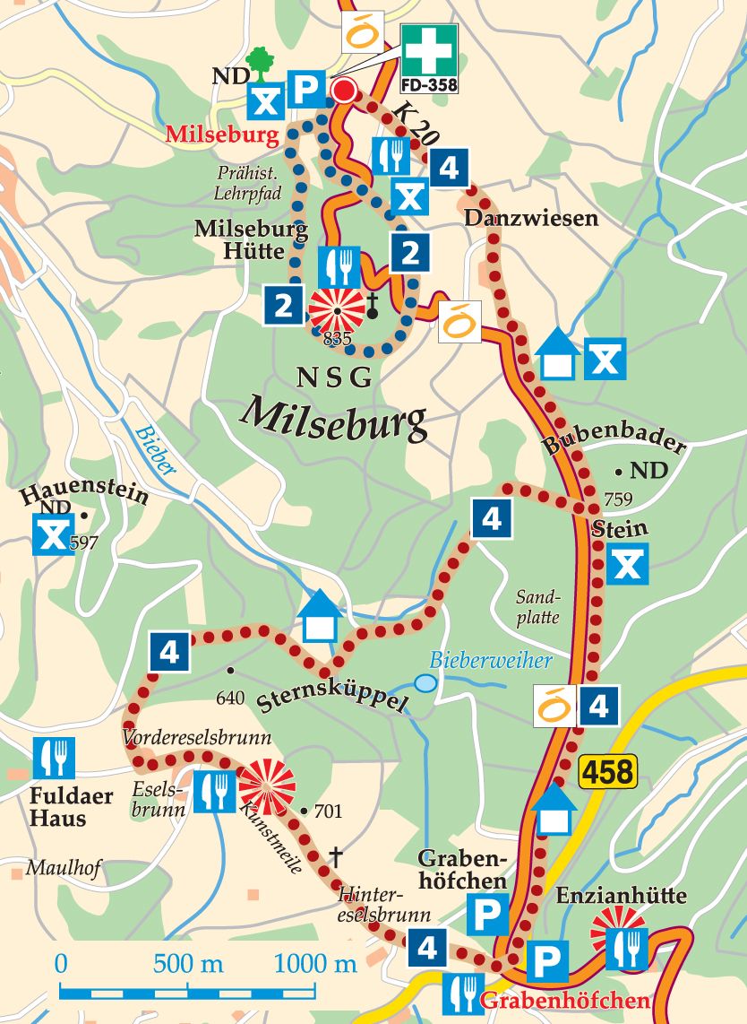 Rhön-Rundweg 2 Milseburg - rhönführer.de