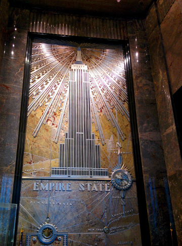 Empire State Building Entrance.