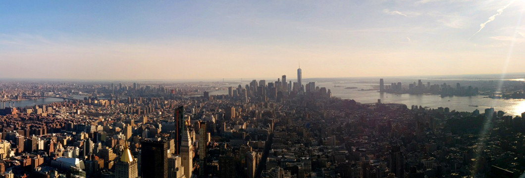 South Manhattan from the Empire State.