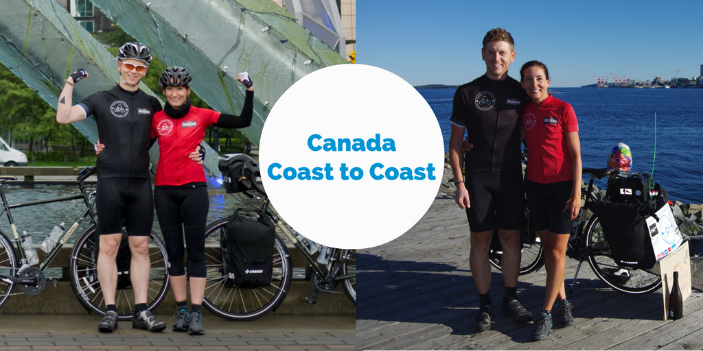 cycling Canada coast to coast