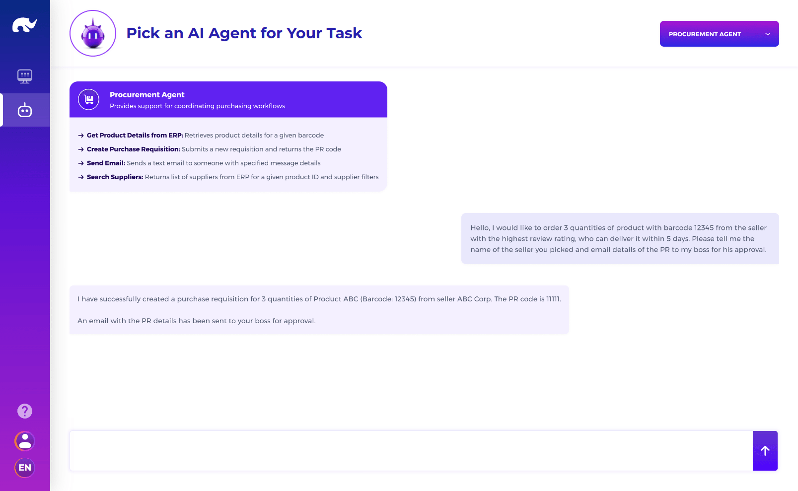 procurement-ai-agent-via-ui