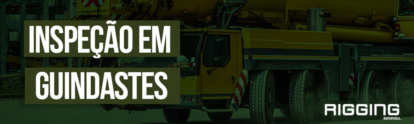 INSPEÇÃO EM GUINDASTES