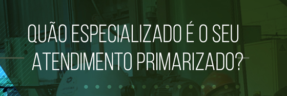 Quão especializado é o seu atendimento Primarizado?