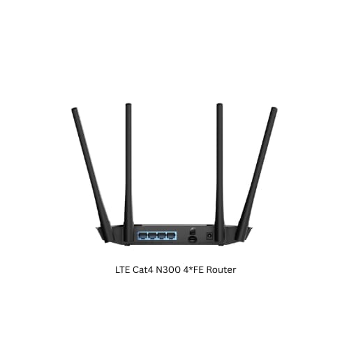 LTE Cat4 N300 4*FE Router