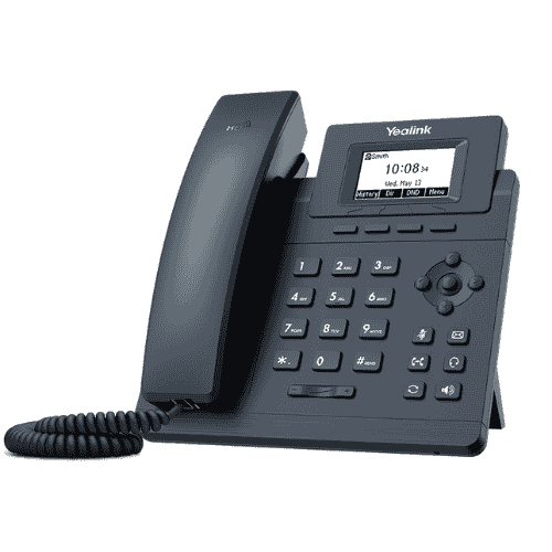 Yealink SIP-T30P entry-level single line IP phone with HD voice and PoE support