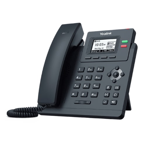 Yealink SIP-T31P business IP phone with PoE support, HD voice & 2-line capability