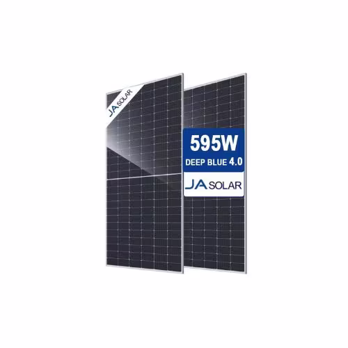 Gennex JA 595W Bifacial Solar Panel – High Efficiency PV Module