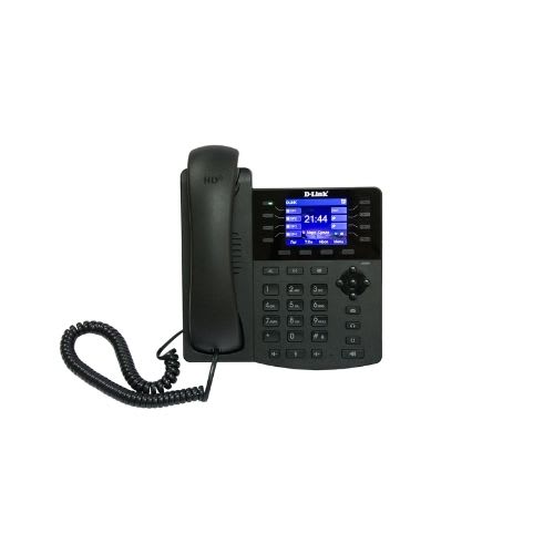 D-Link IP Phone with 2.5-inch Color LCD and PoE