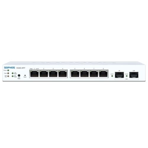 Sophos CS101-8FP 8-Port Full PoE Gigabit Managed Switch