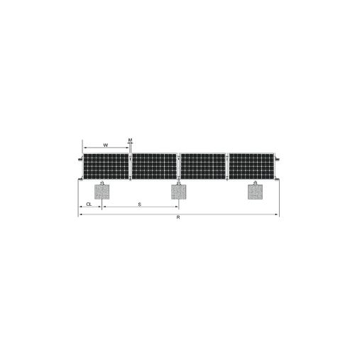 Antai Solar 8-Panel Roof Mounting Kit - Image 2