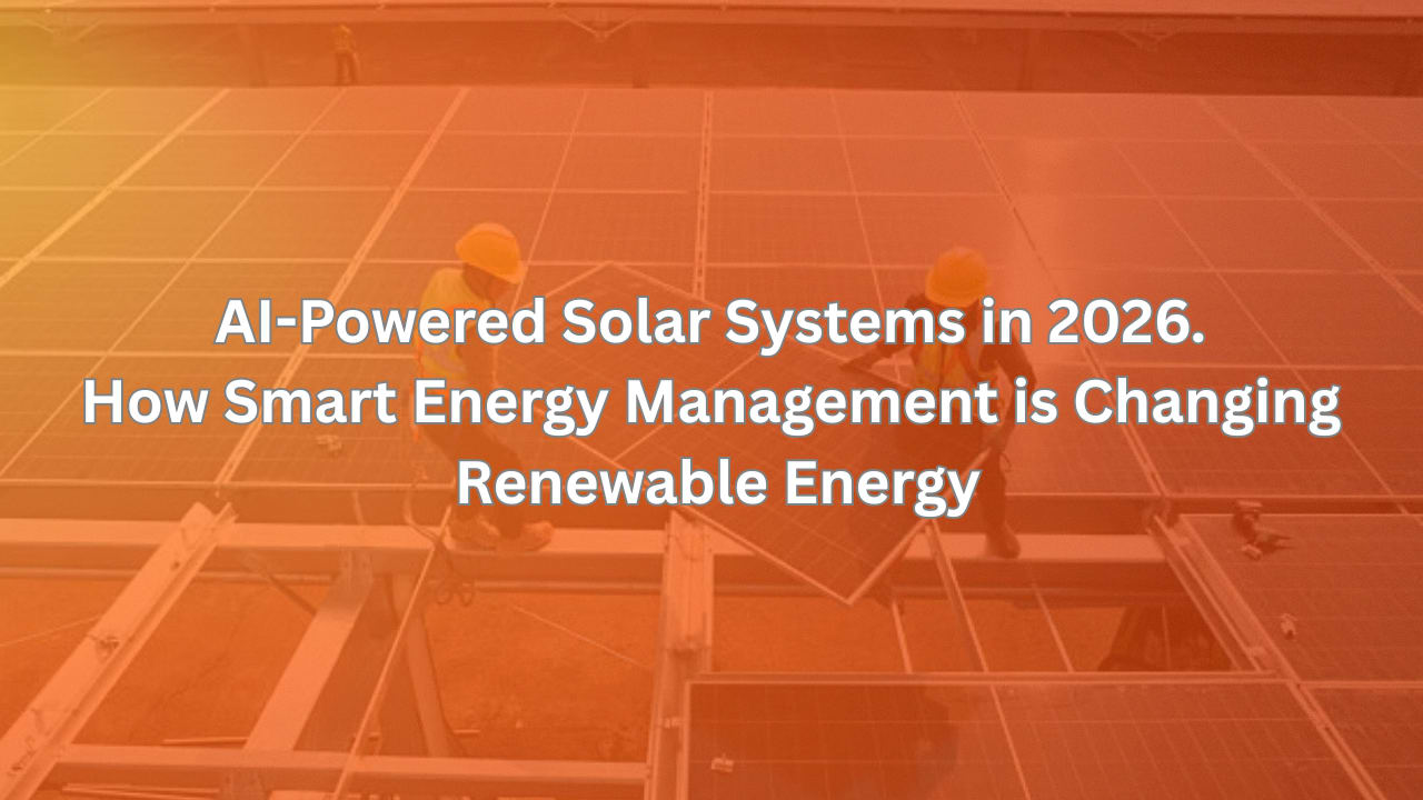 AI-Powered Solar Systems: Smart Energy Management in 2026 | Right Click ...