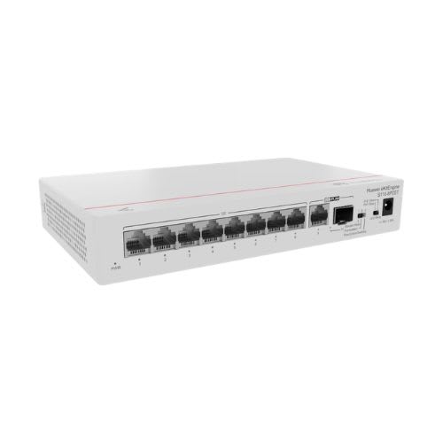Huawei eKit S110-8P2ST 8-Port Gigabit PoE+ Unmanaged Switch