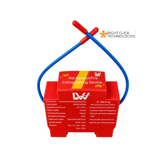 Hot Aerosol Fire Extinguishing Device