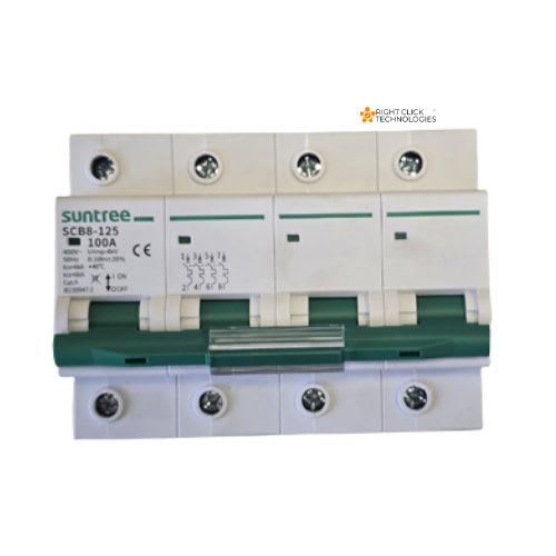 Suntree 100A 4 Pole AC MCCB
