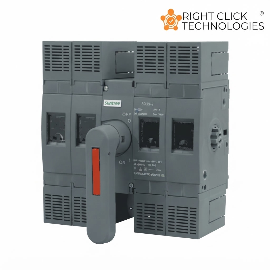 Suntree 1500V 25A DC isolator switch DIN rail solar disconnect switch