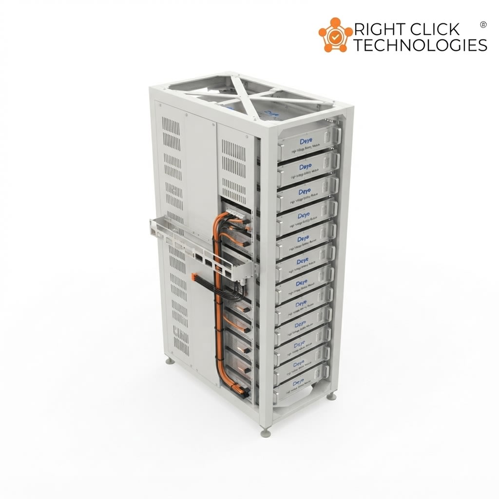 Deye 14-Layer High Voltage Battery Rack