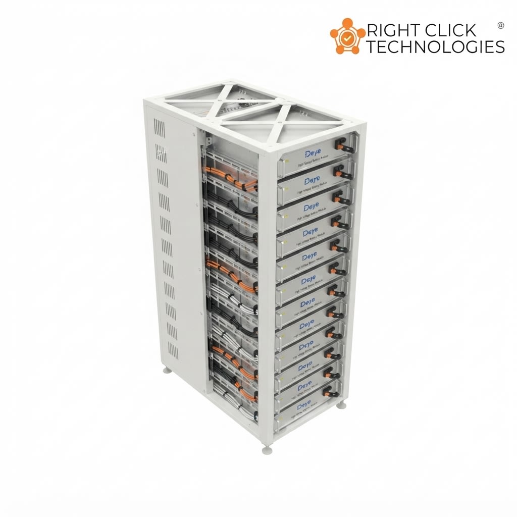 Deye 14-Layer High Voltage Battery Rack