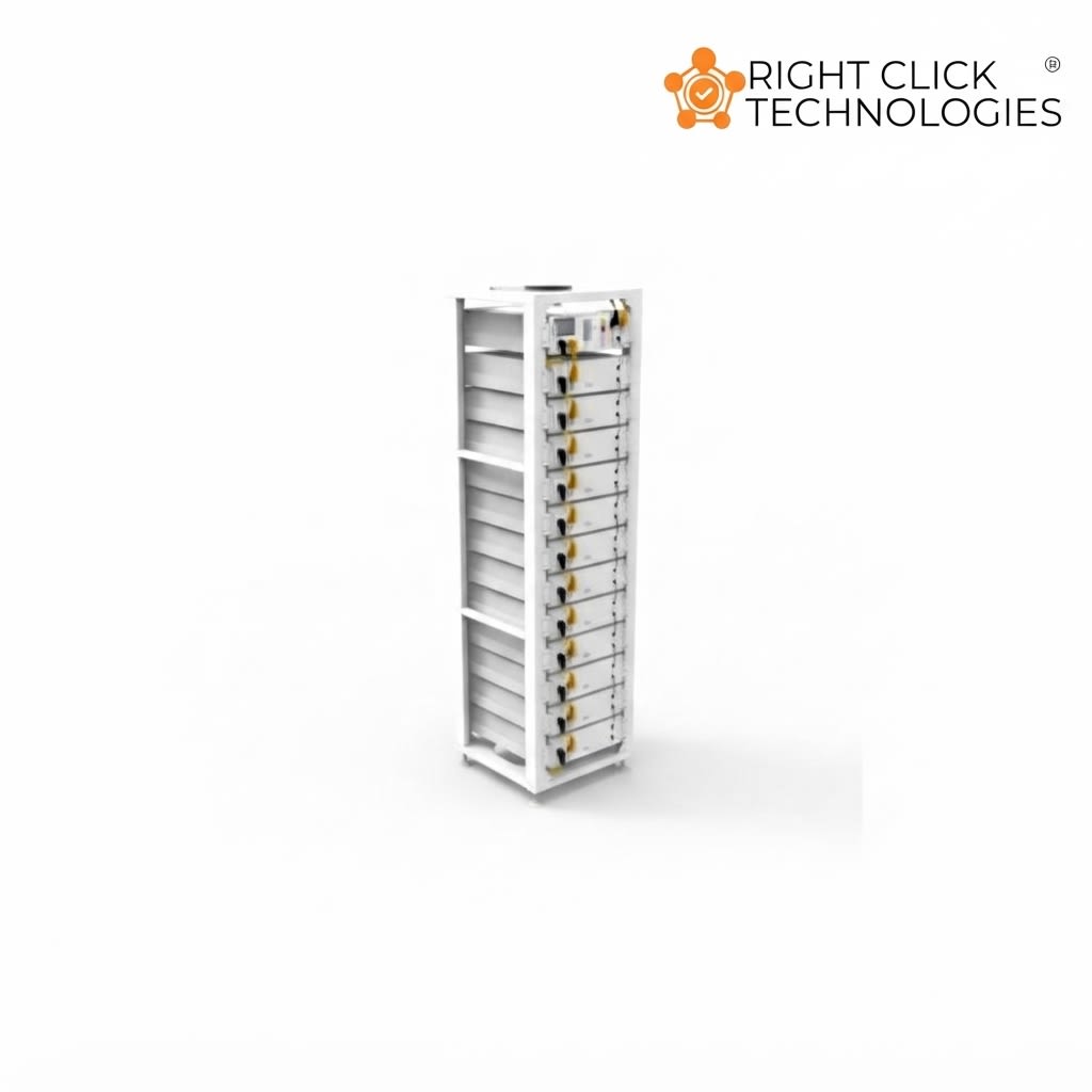 Deye 11-Layer High Voltage Battery rack