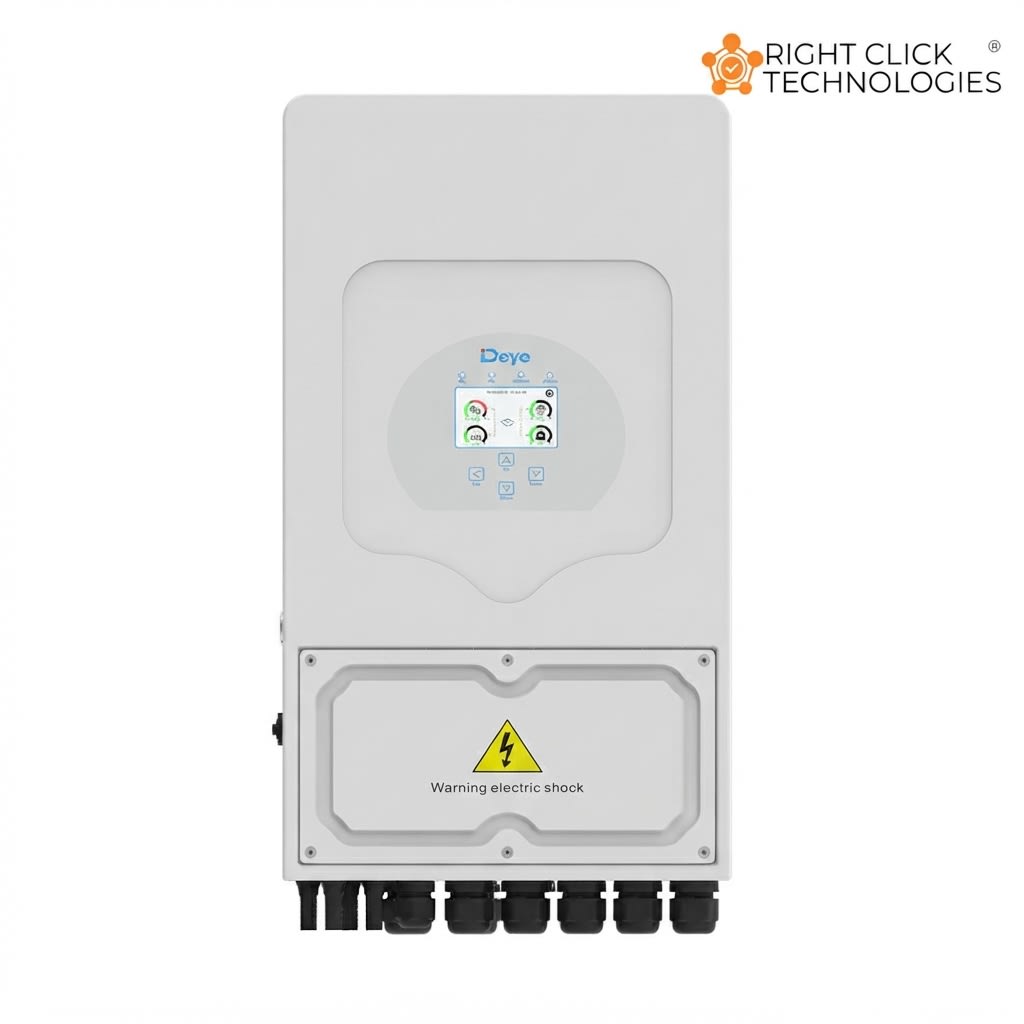 8kW Single-Phase Hybrid Solar Inverter – 48V Low-Voltage Battery Supported