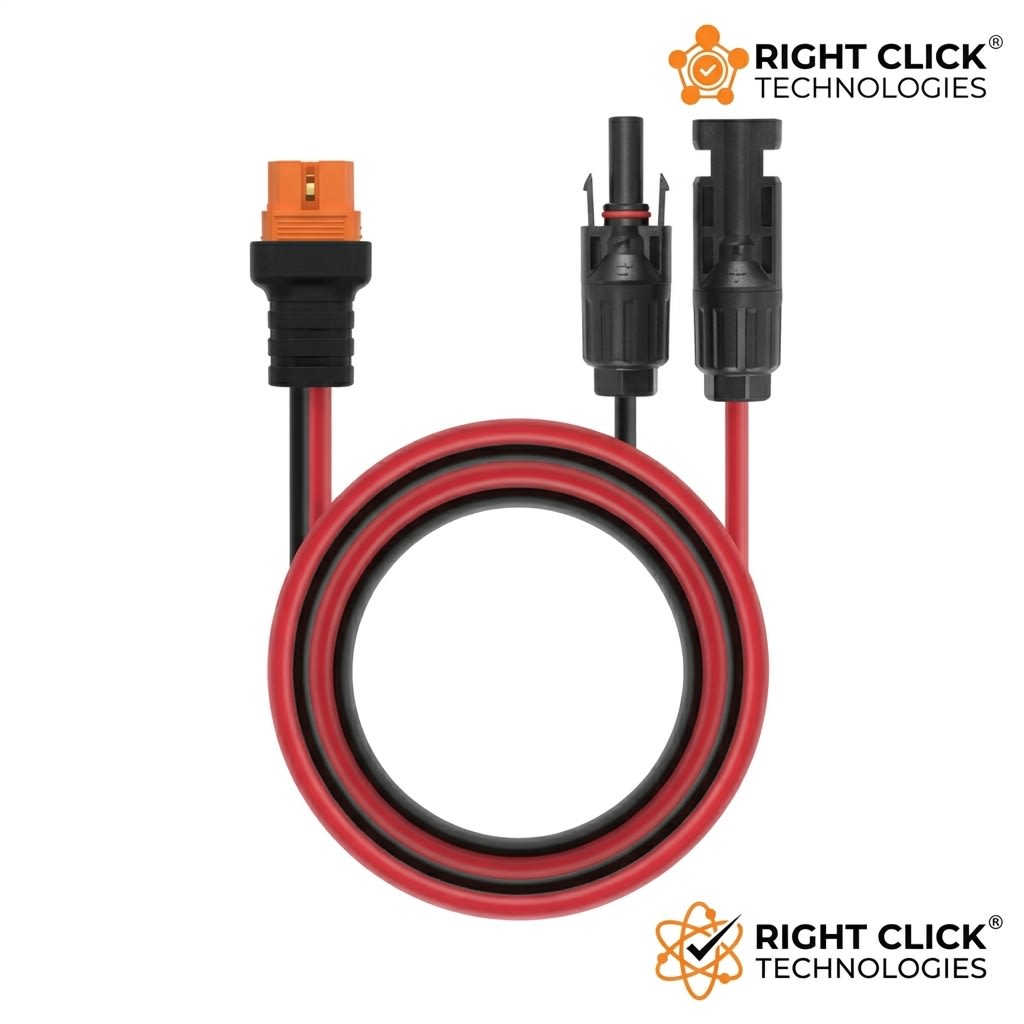 MC4 to XT60i Solar Cable for EcoFlow