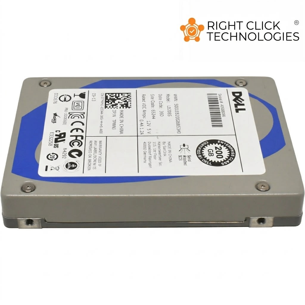 Dell 200GB 6Gb/s SSD SAS