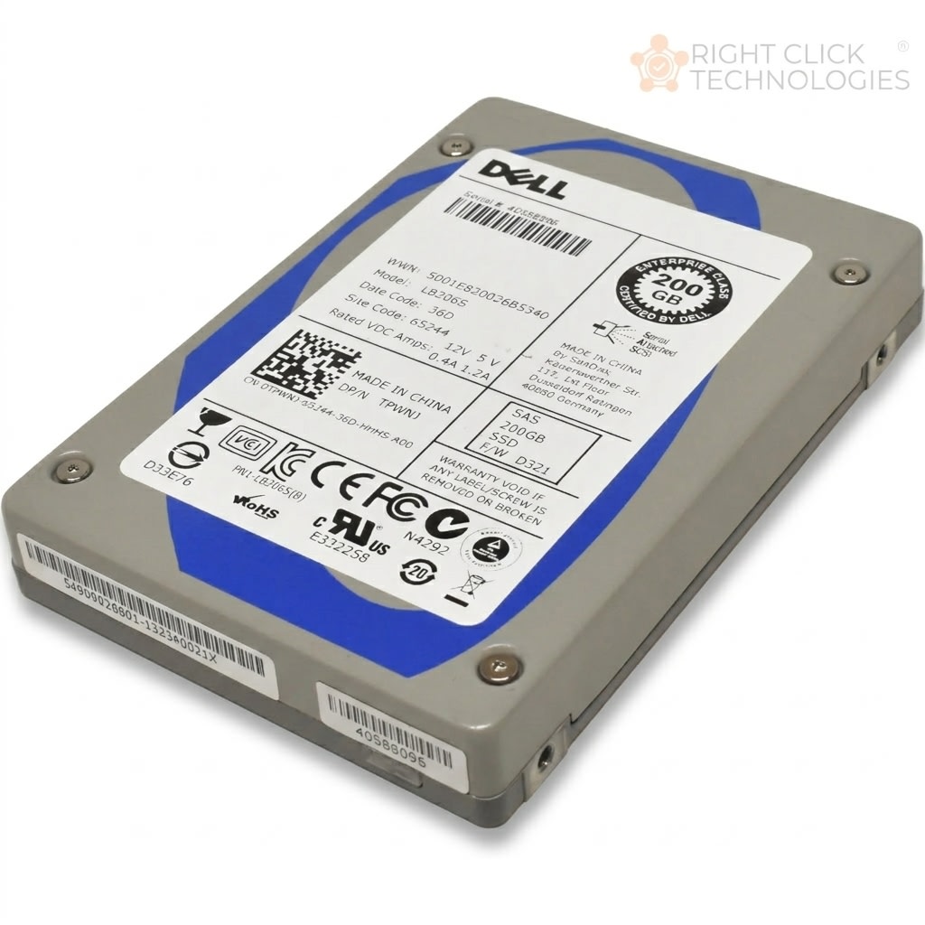 Dell 200GB 6Gb/s SSD SAS