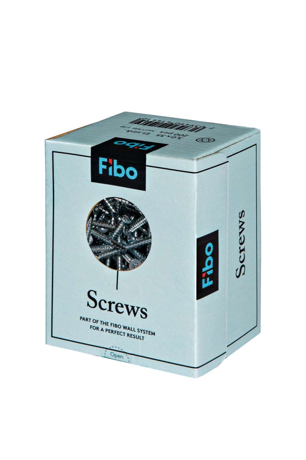 Fibo Screws - Monteringsskruer m/bits 200 stk