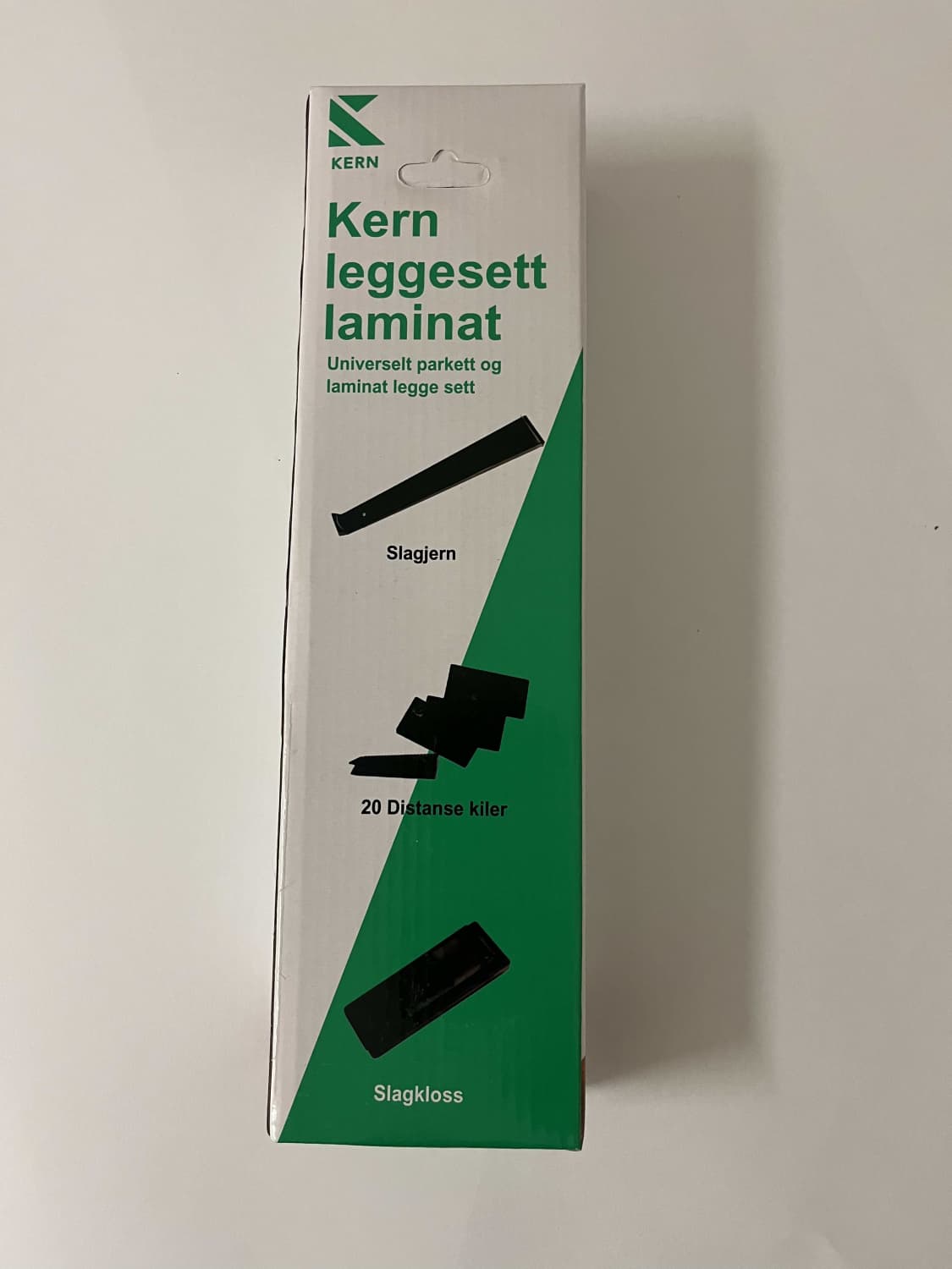 Kern leggesett laminat