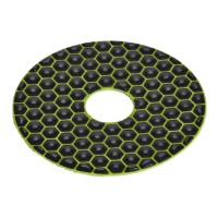 Diacore polering pad 100 Grit pro 125mm