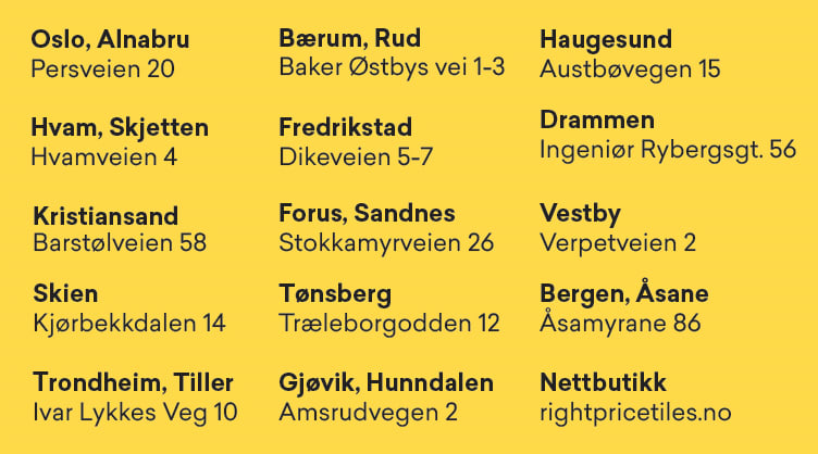 Right price tiles oslo Right price tiles oslo