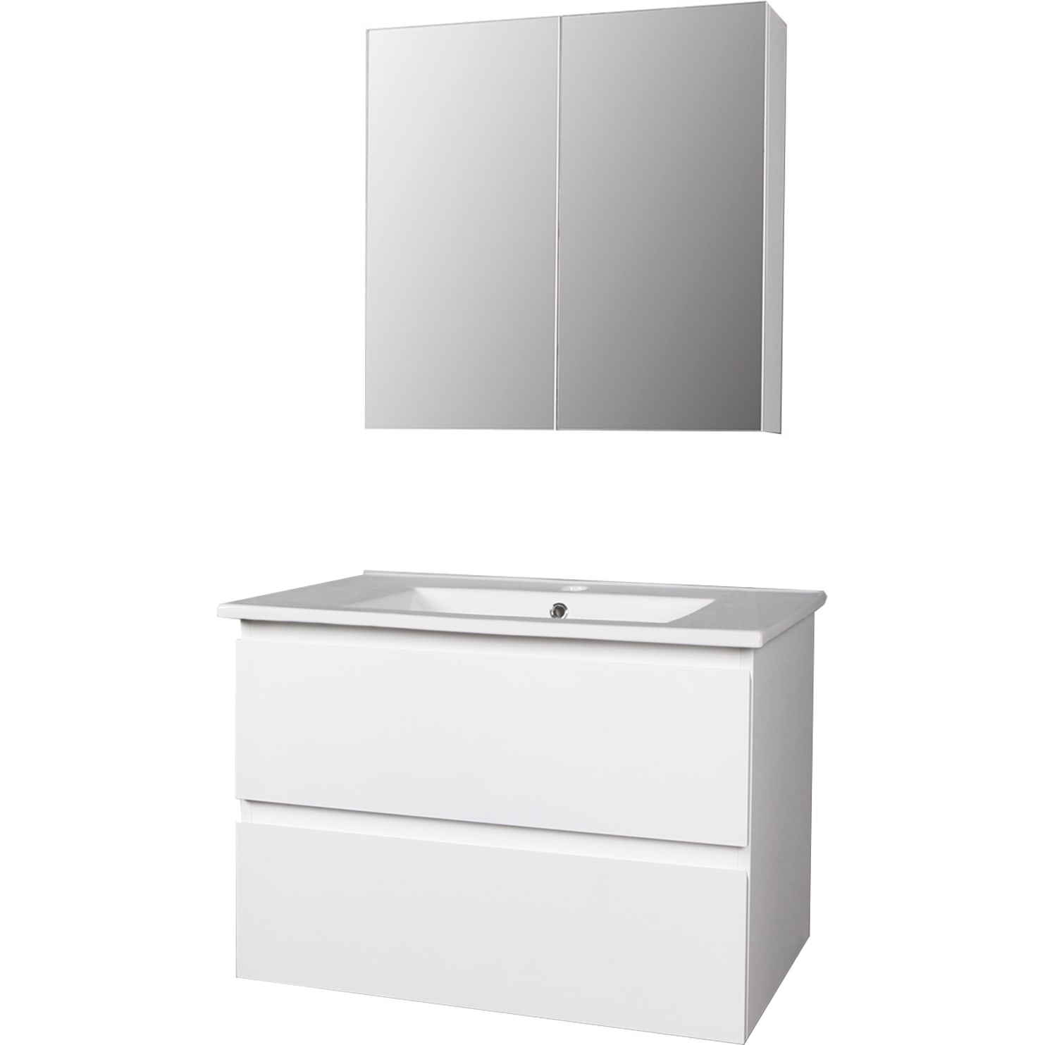 Høg Evon Baderomsmøbel Og Vask 71 Hvit