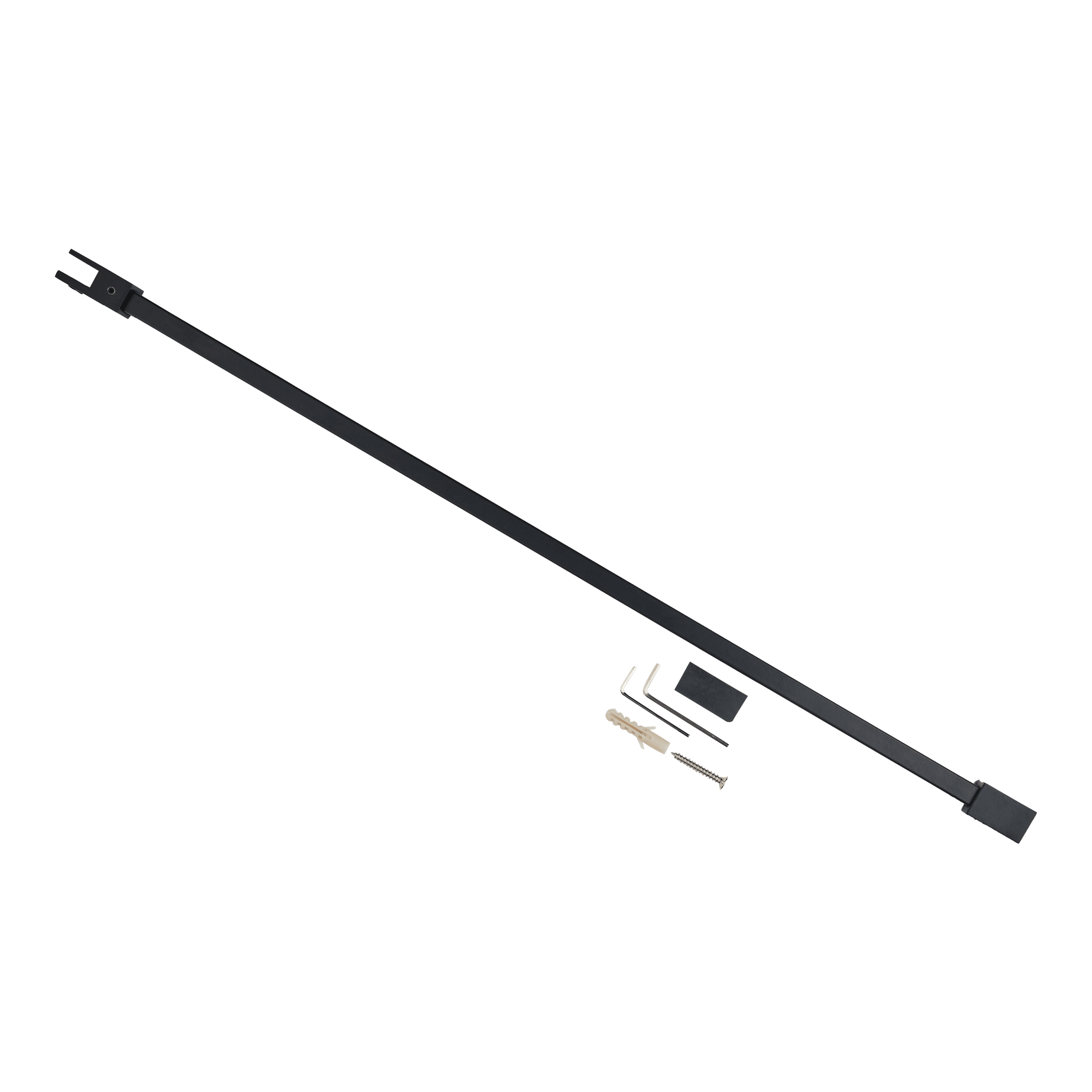 Crati Feste Takmontering sort 60 cm Reservedeler Dusj
