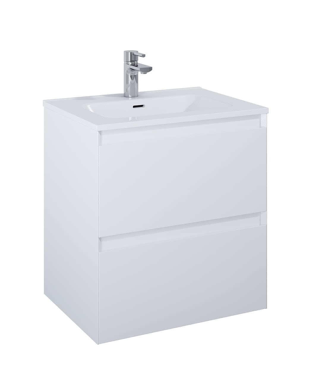 Zen baderomsinnredning 60 cm hvit matt
