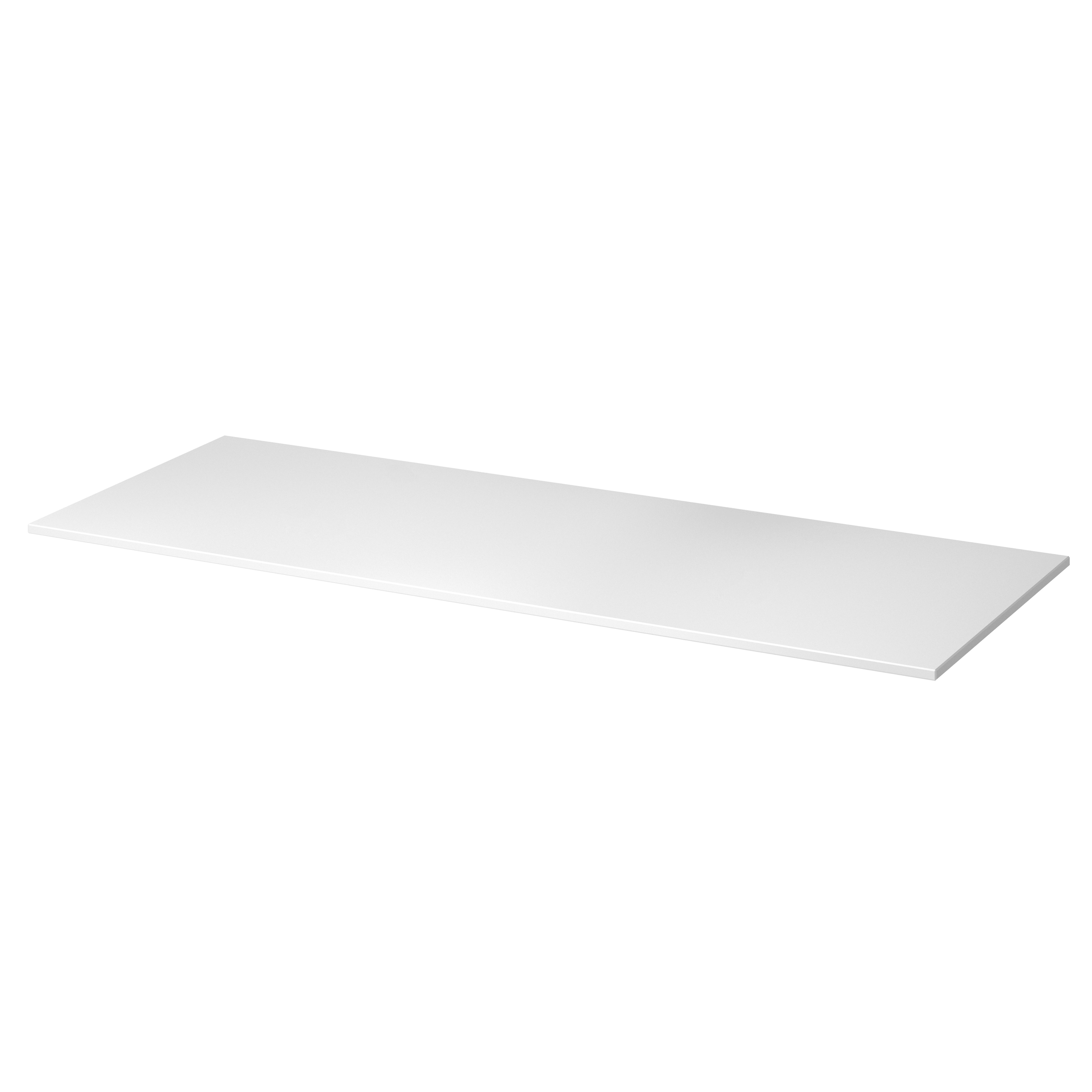 Aurora benkeplate 120 cm Hvit matt