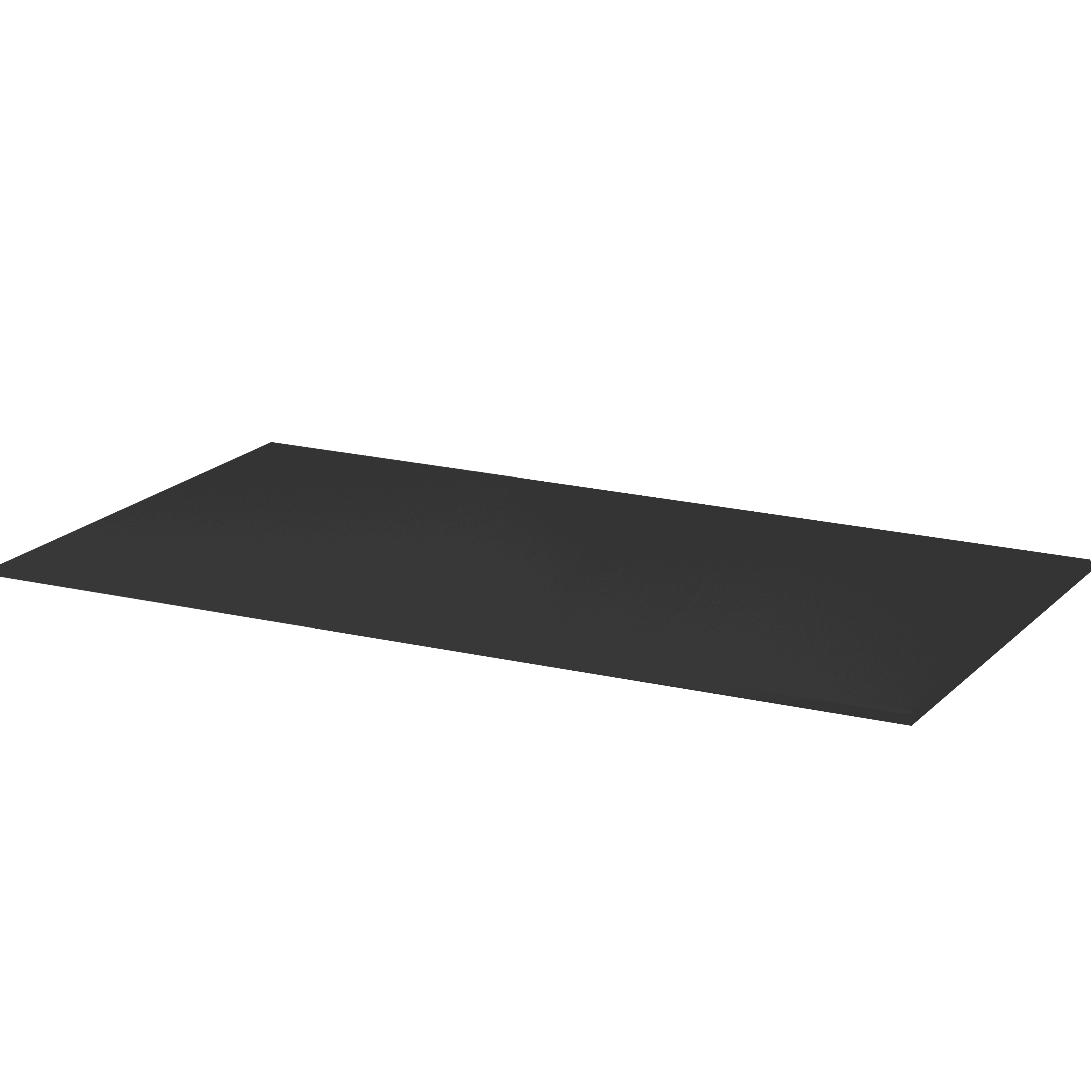Aurora benkeplate 100 sort