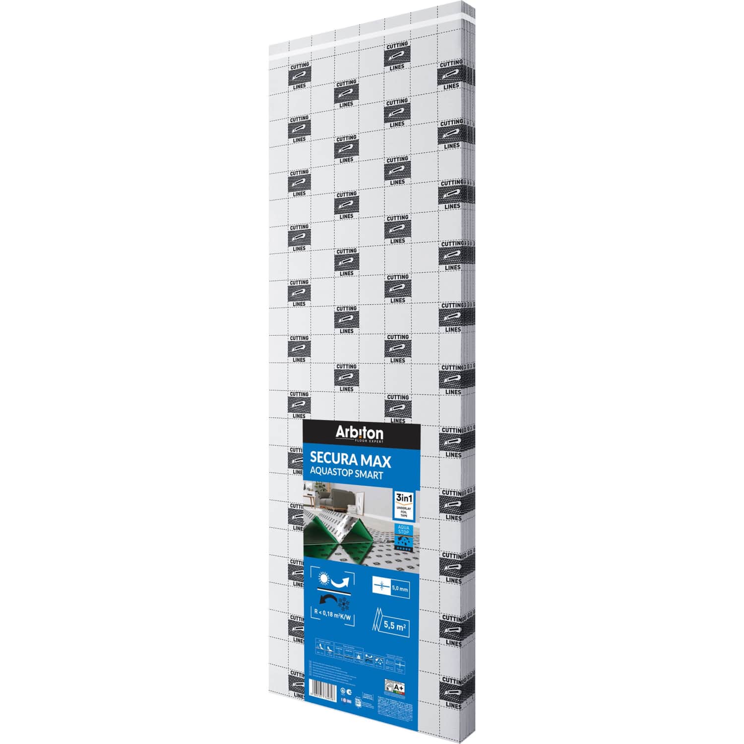Arbiton Secura Max Aquastop 5mm 5,5m2
