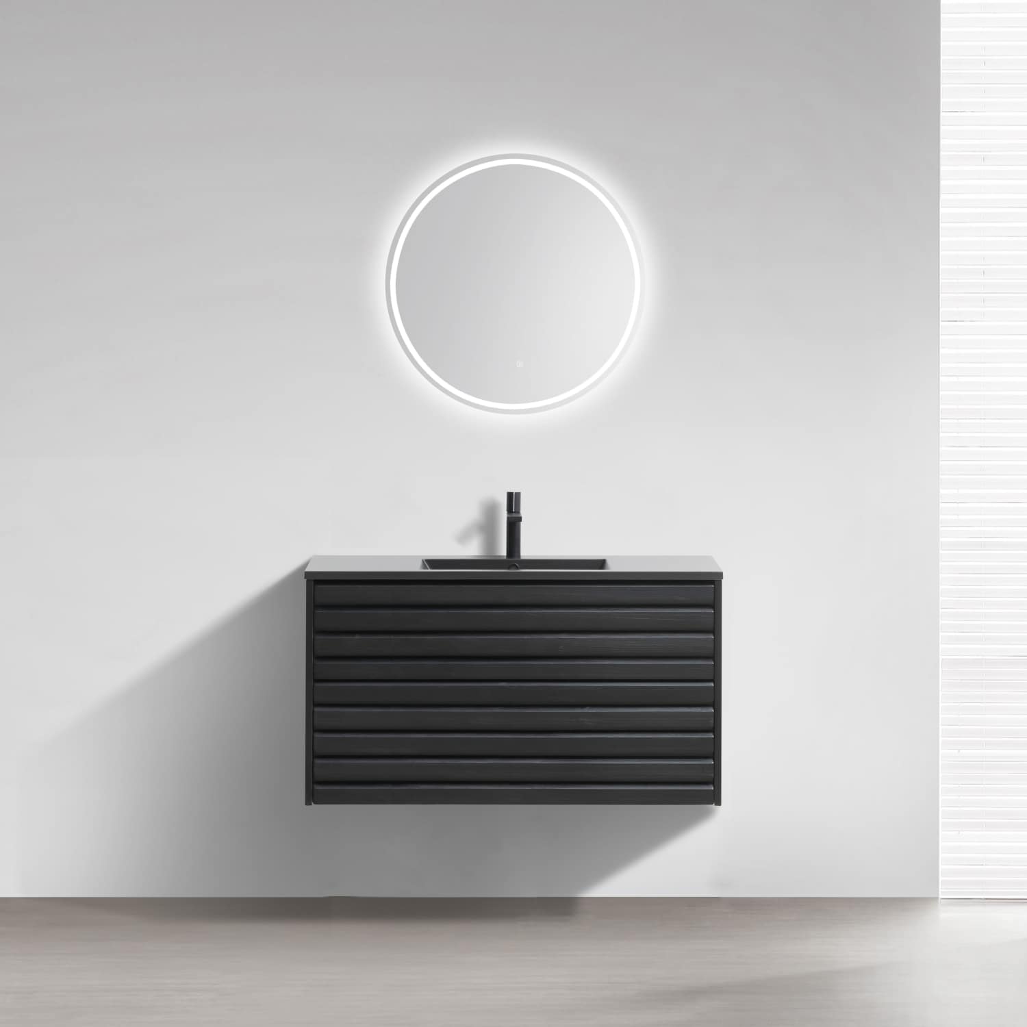 Nordic baderomsinnredning 100 sort