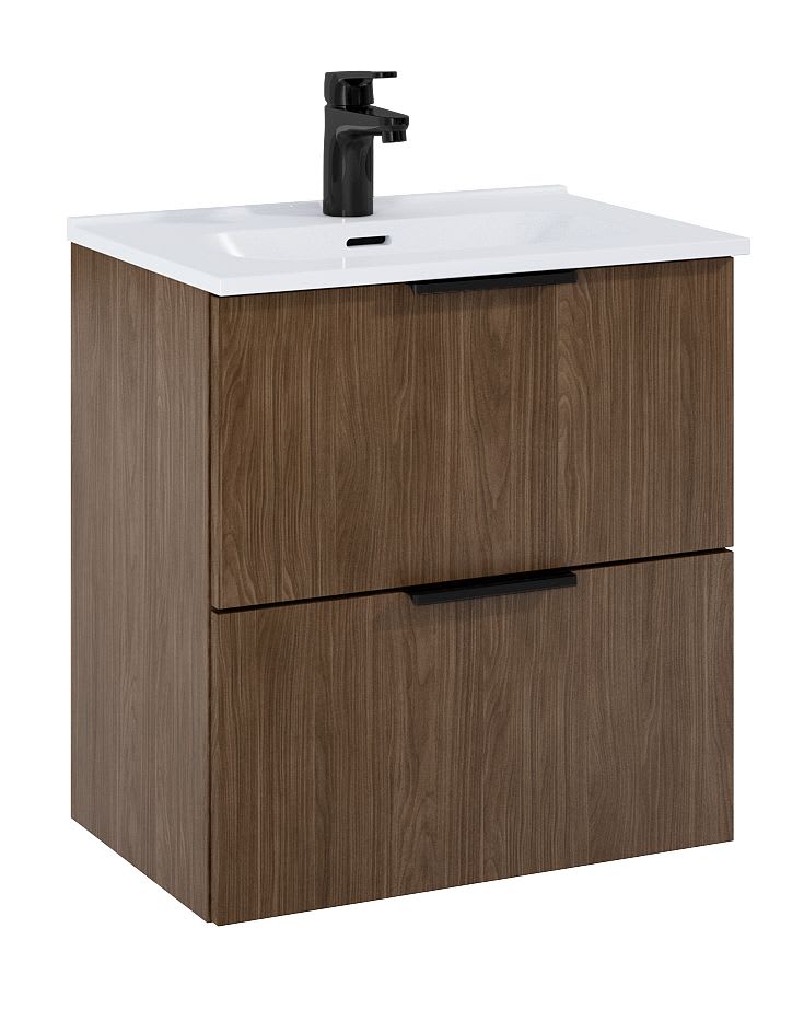 Luma baderomsinnredning 50 cm valnøtt