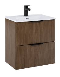 Luma baderomsinnredning 50 cm valnøtt