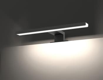 Belysning Alu LED-lys 40 cm sort