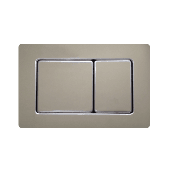 Trykkplate 003 rustfritt stål krom