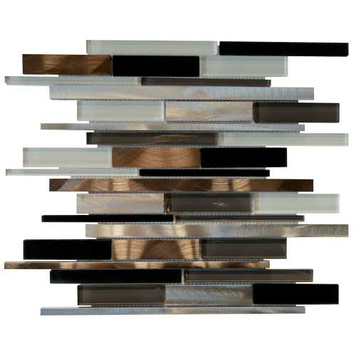 -Mosaic Alu Cristal Silver Mix