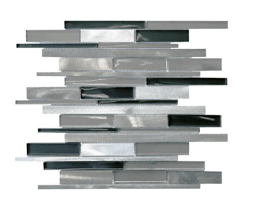 -Mosaic Alu Cristal Dark Mix