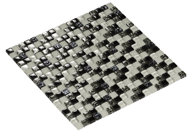 -Mosaic Cristal Border Ad1009 1,5x1,5