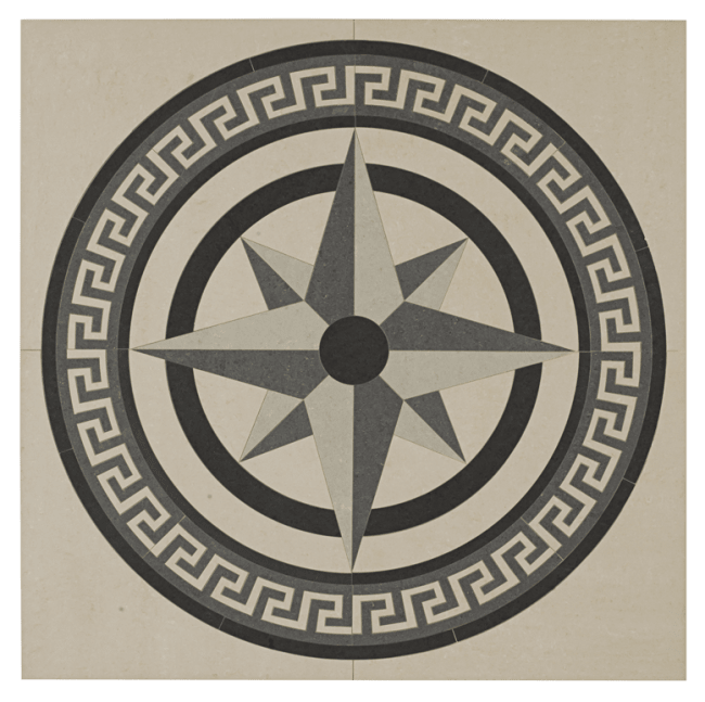 -Decor Eivissa Centre Compass 90x90