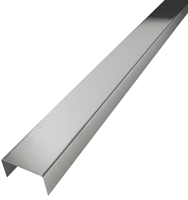 -Sluttlist Børstet 300cm for Dørmontasje