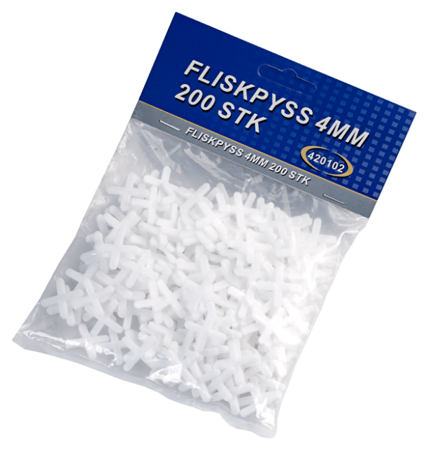 Fliskryss 4mm 200stk